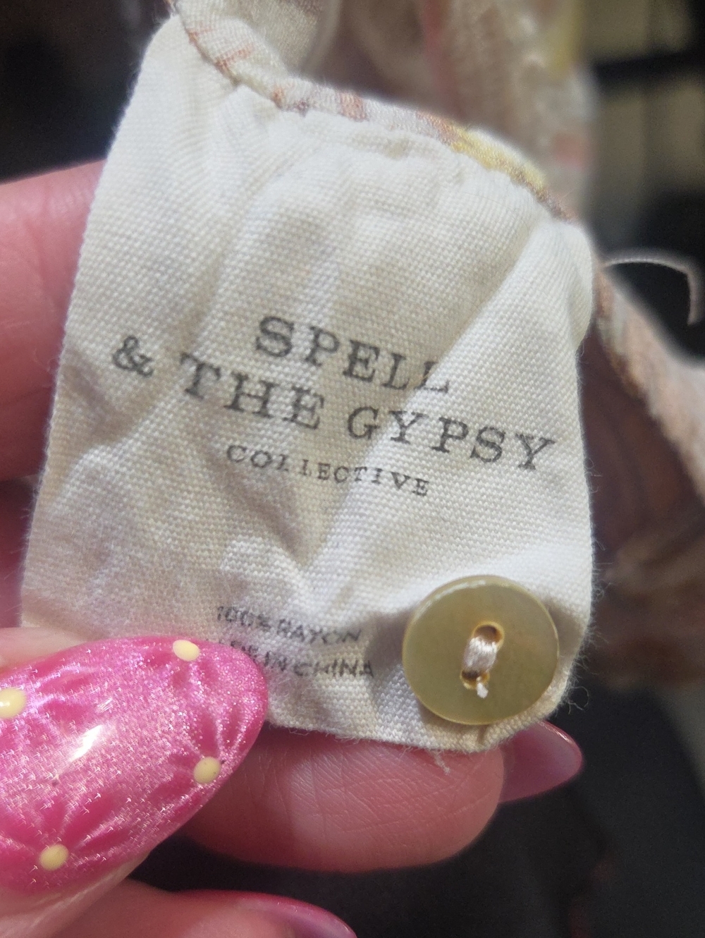 Spell & the Gypsy Jungle Mini Dress in Cream Women XL - Picture 6 of 9